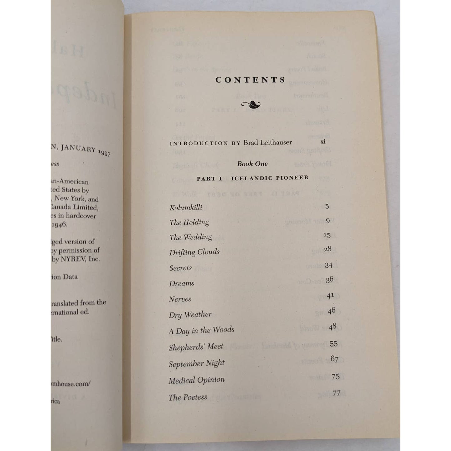 Independent People By Halldor Laxness Winner Of Nobel Prize Paperback