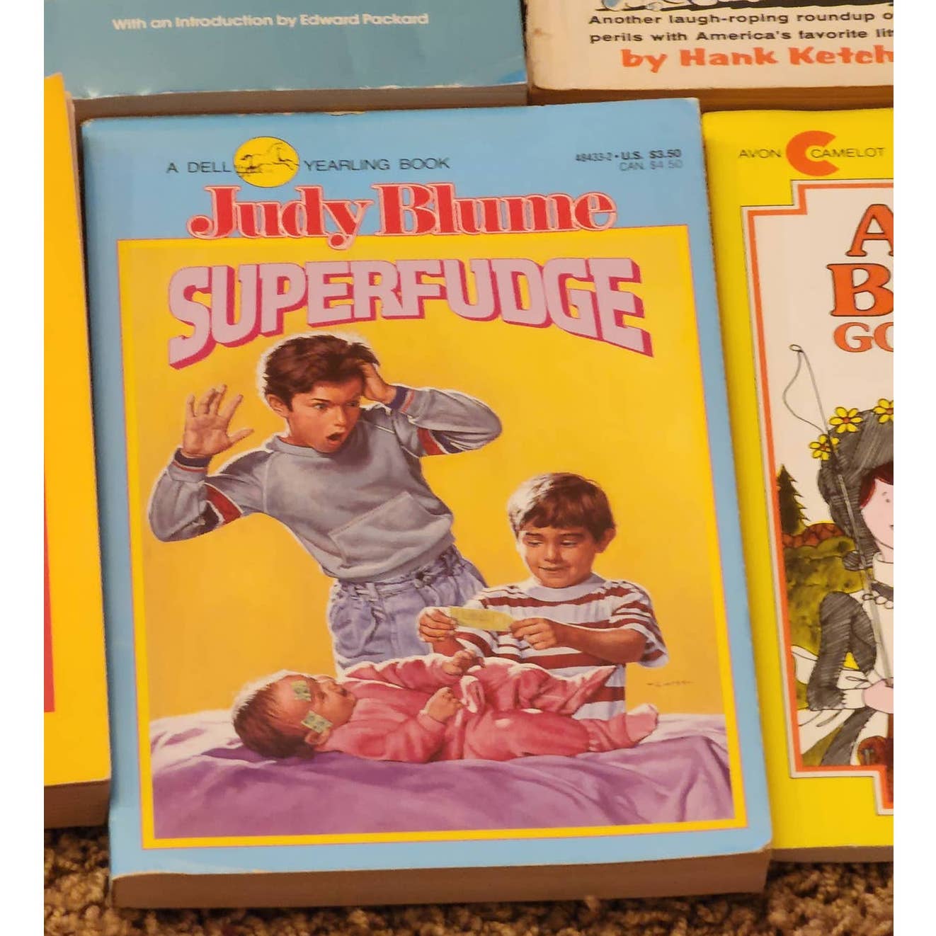 Kids Childrens Books Judy Blume Novels Mixed Lot 16 With Dell Yearling Books