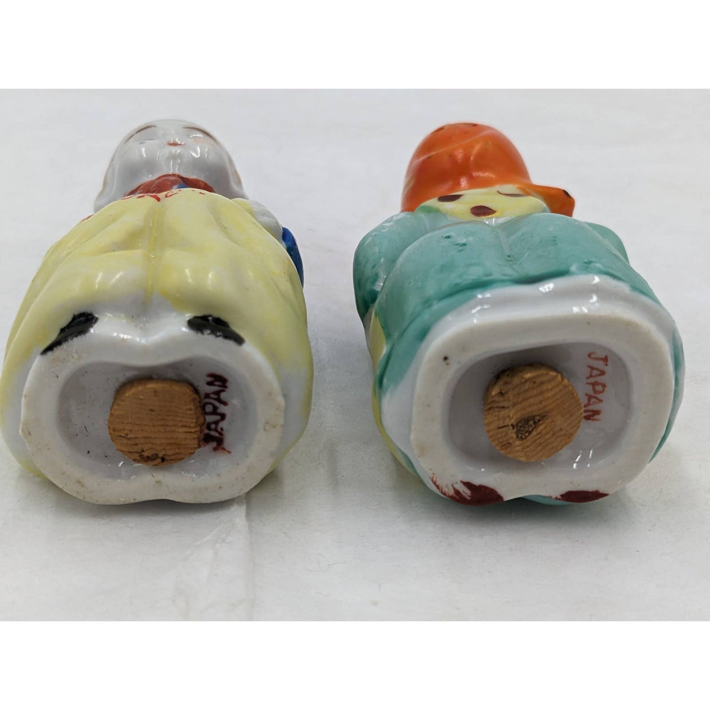 Vintage George And Mary Salt And Pepper Shaker Pair Set Adorable