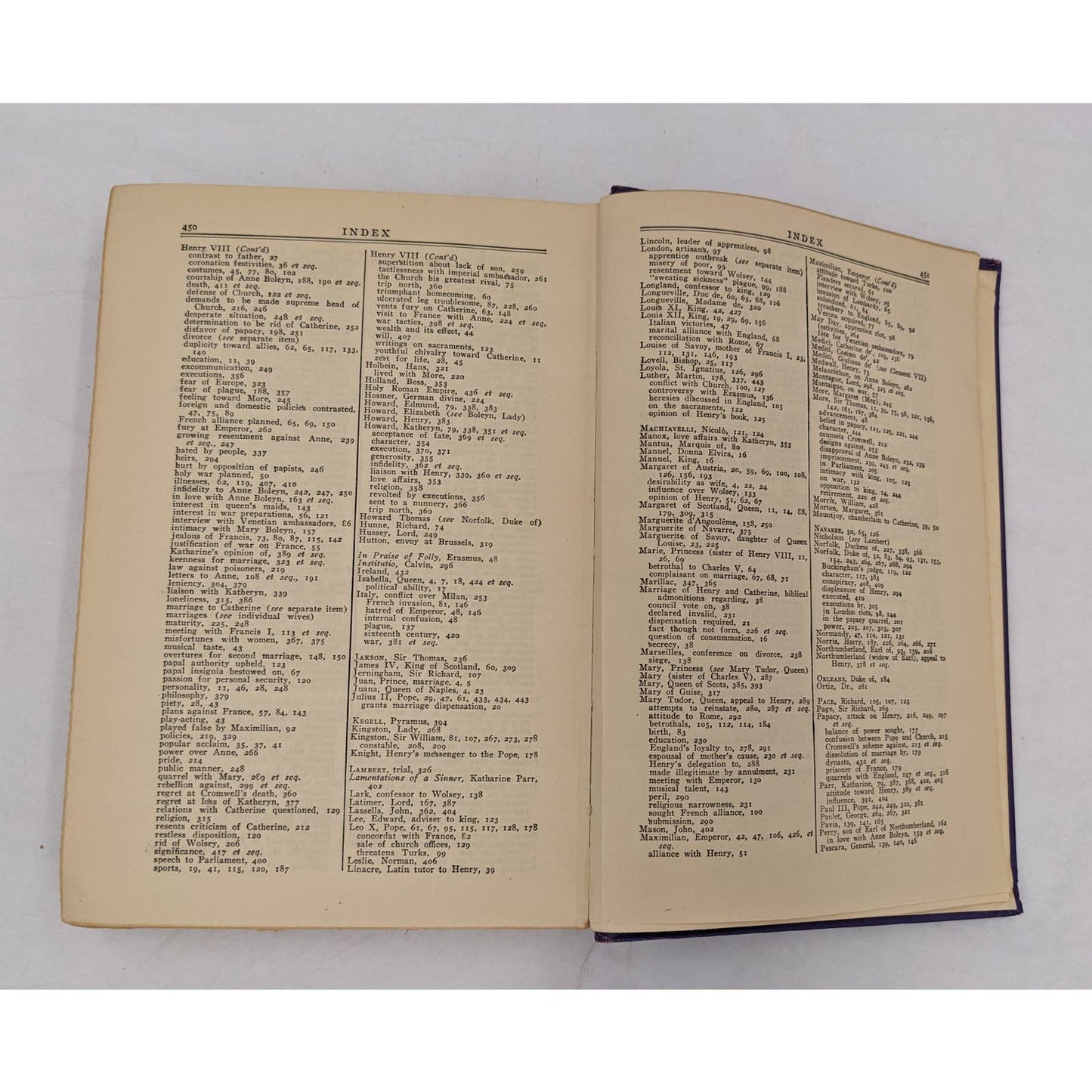 Henry The Eighth By Francis Hackett Illustrated Biography Star Book Vintage 1931