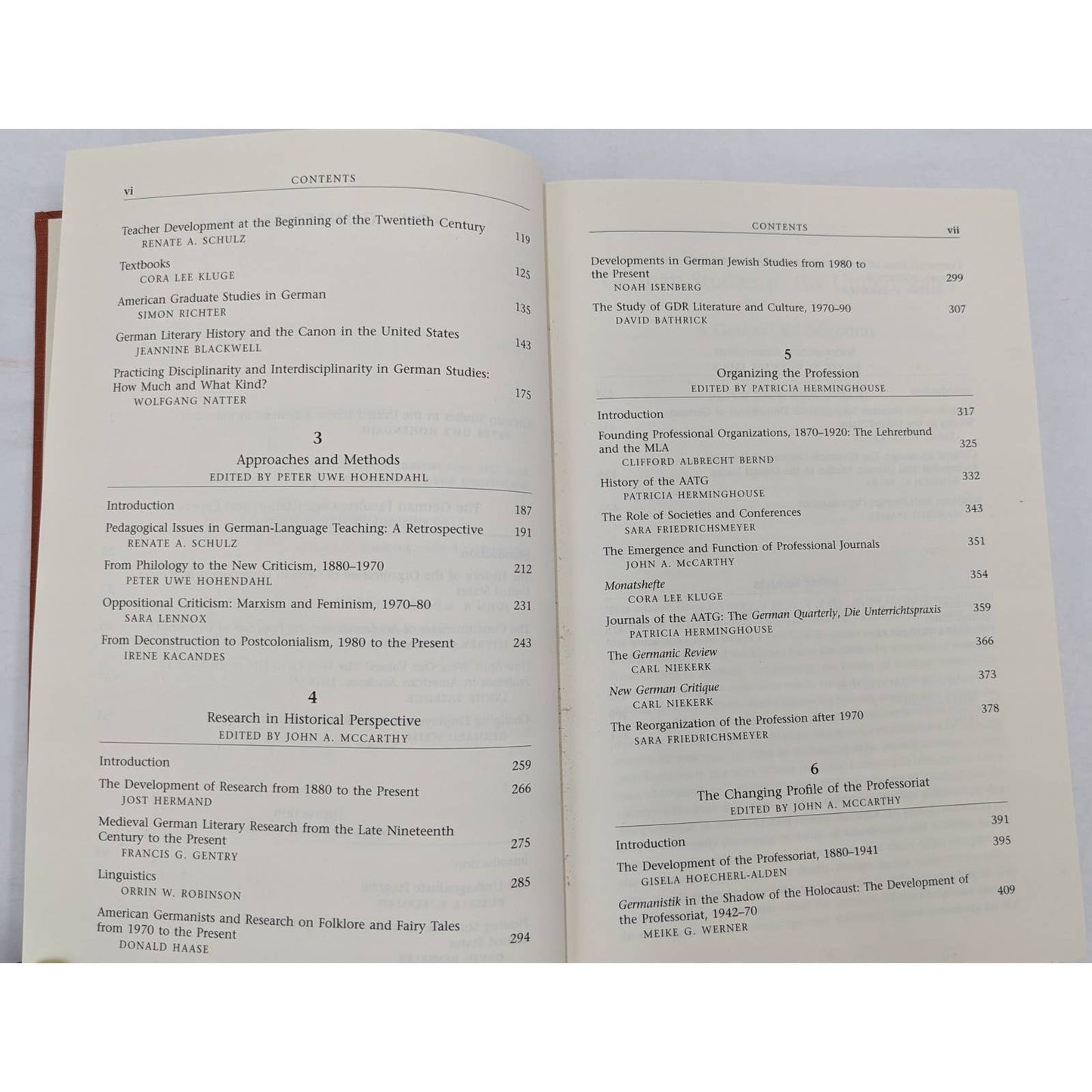 German Studies In The United States A Historical Handbook 2003 Book Vintage