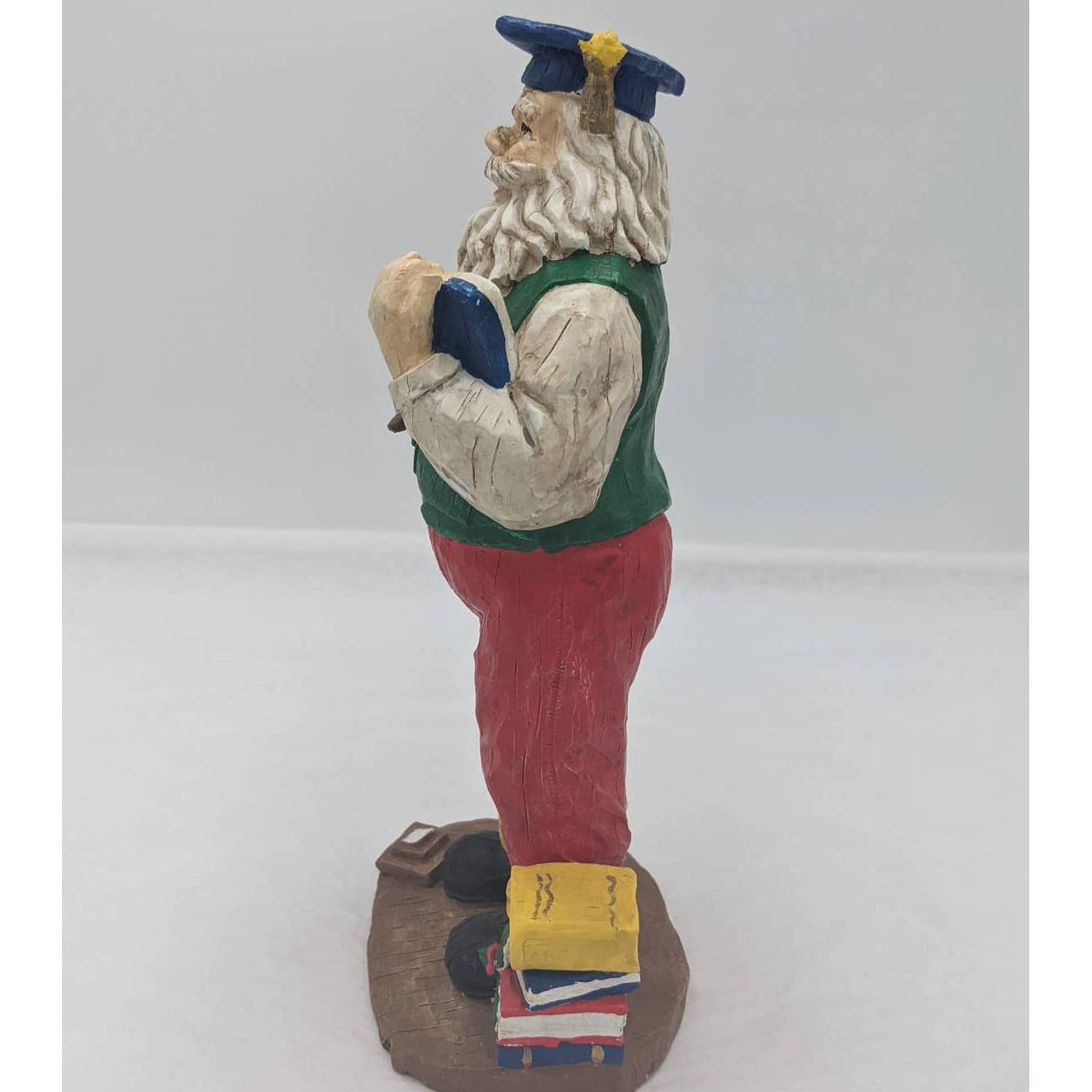 Vintage Santa Claus Checklist His List Naughty or Nice 10" Tall