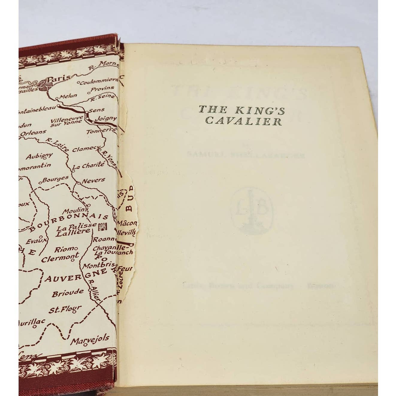 The Kings Cavalier By Samuel Shellabarger Vintage Book Action Adventure Novel