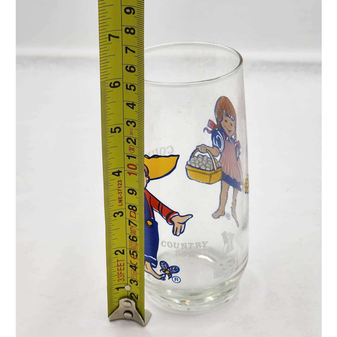 Pepsi Country Kitchen Country Gal Country Boy Vintage Collector Drinking Glass