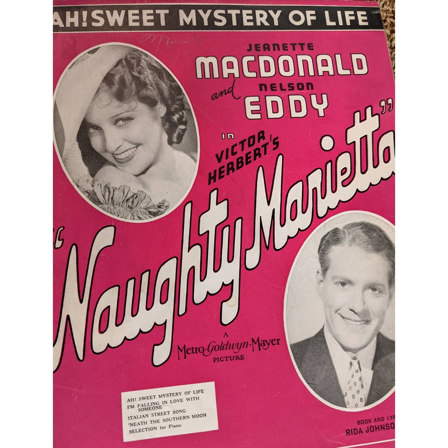 Vintage Sheet Music Lot of 7 1930s-1940s Lantern of Love, Honolulu Eyes