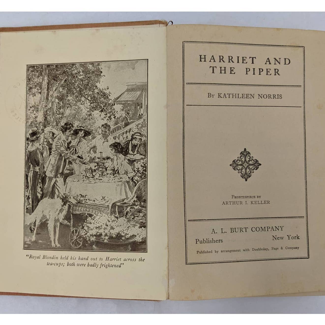 Harriet And Piper Kathleen Norris Antiquarian Vintage Novel Early Edition 1920