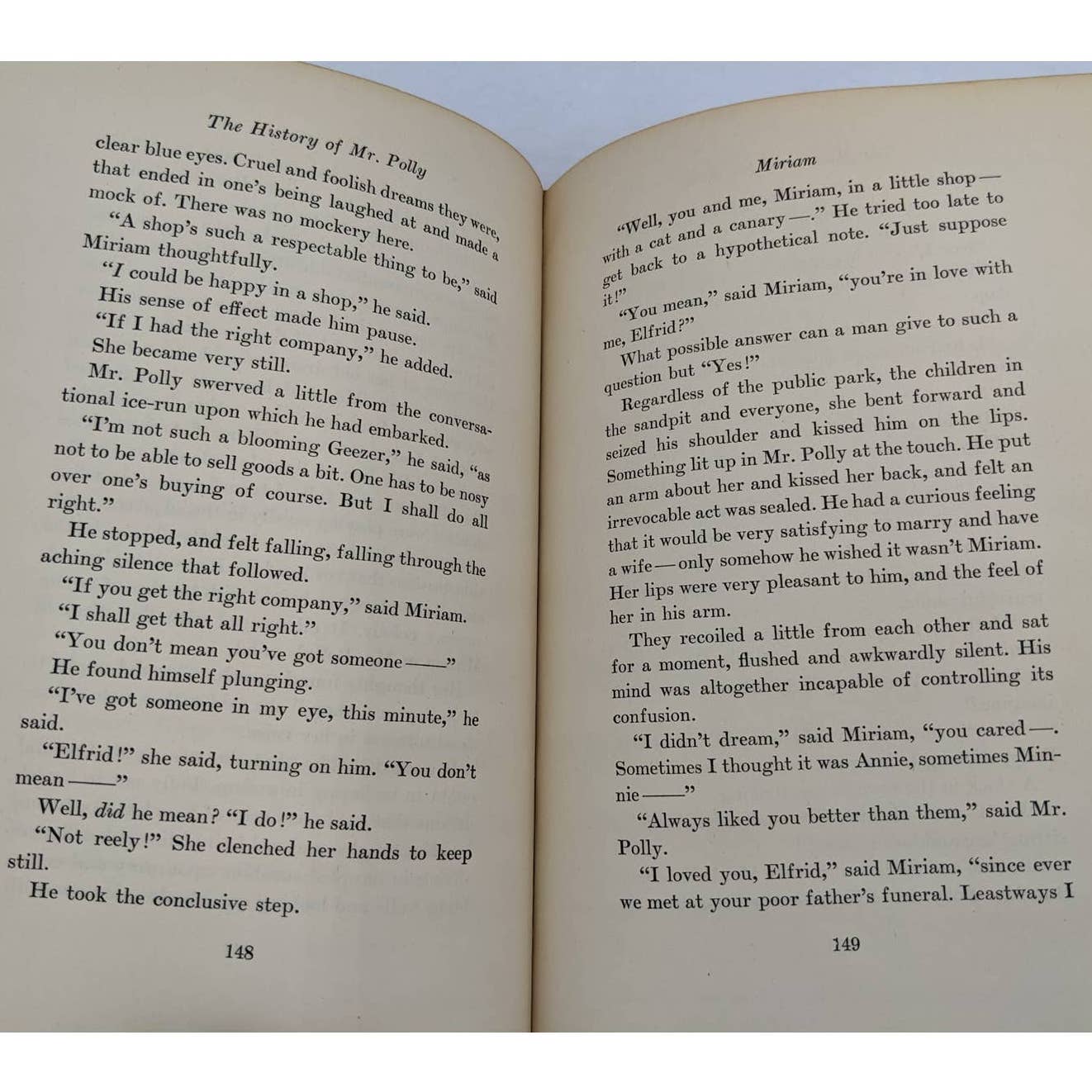 The History Of Mr. Polly By H. G. Wells Vintage Novel Book 1941