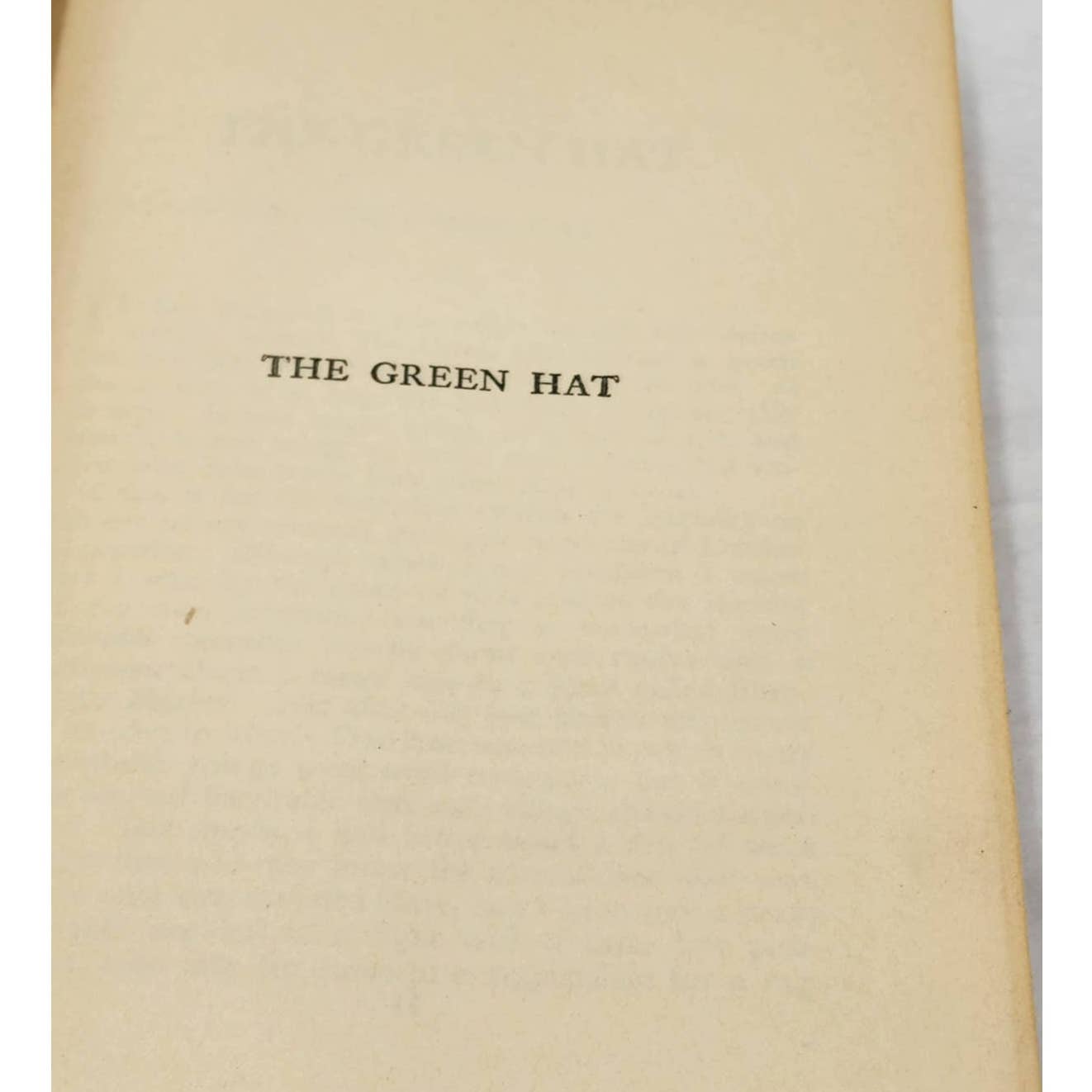 The Green Hat By Michael Arlen Best Selling Novel Early Edition Antiquarian 1924