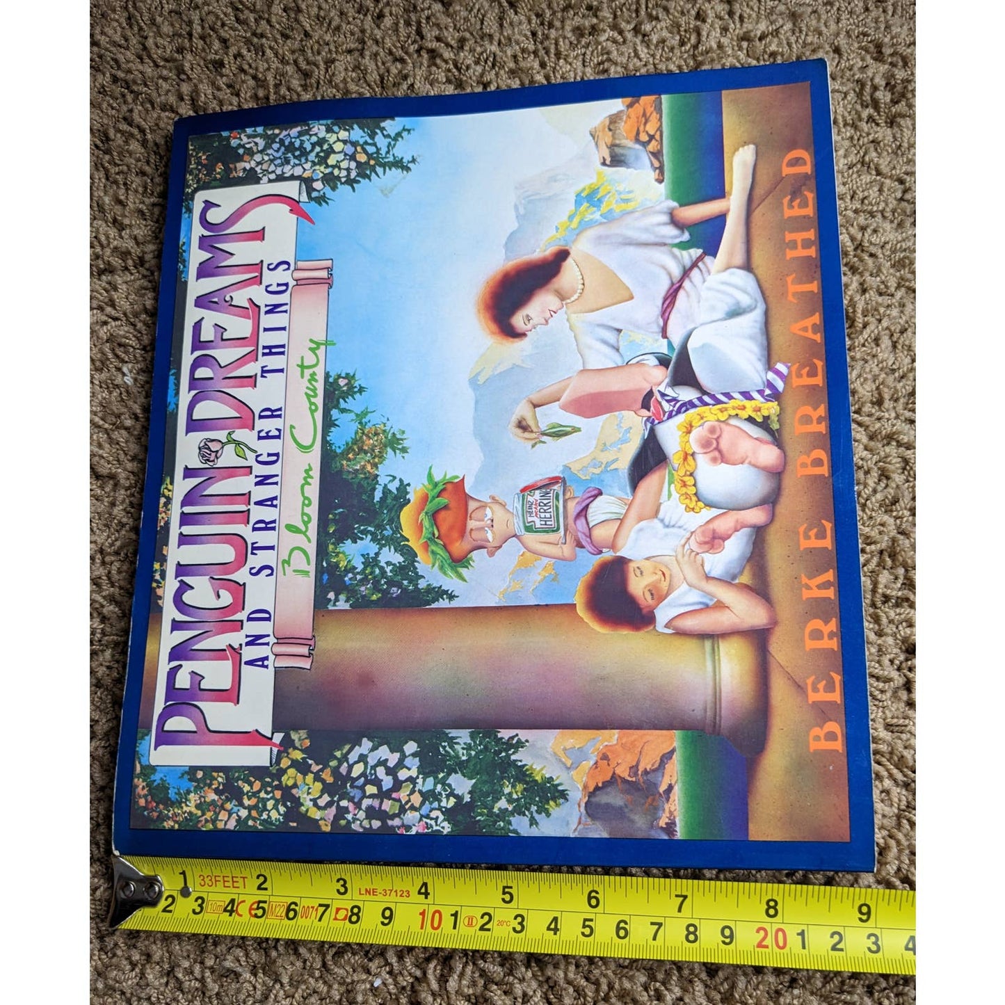 Penguin Dreams Stranger Things By Berke Breathed Paperback First Edition 1985