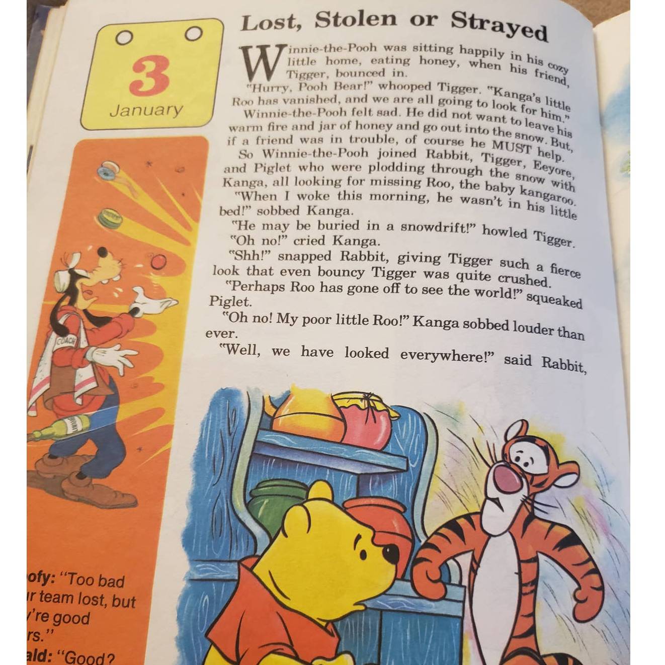 Vintage Walt Disney Story A Day For Every Day Of The Year Winter Bedtime Stories