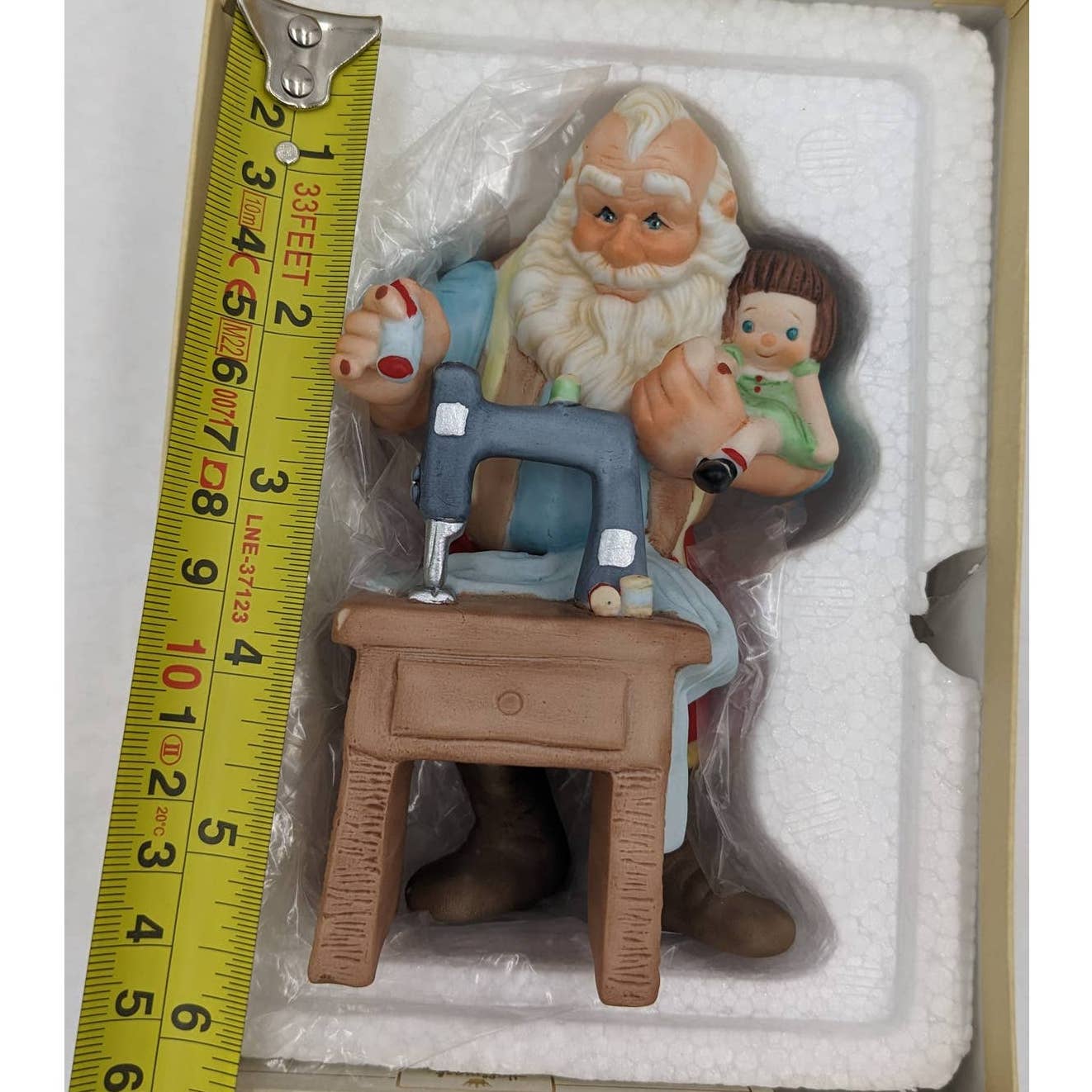 Hallmark Santa The Joymaker Hand-Painted Figurine Sculpture Limited Edition 1988