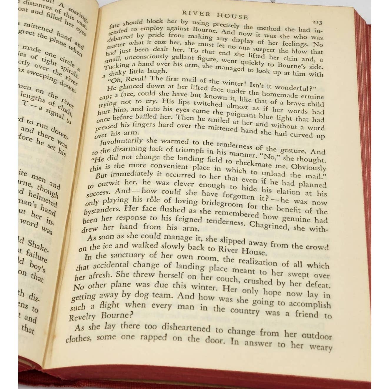 River House By Barrett Willoughby Florance Barrett, Vintage Book Novel 1942