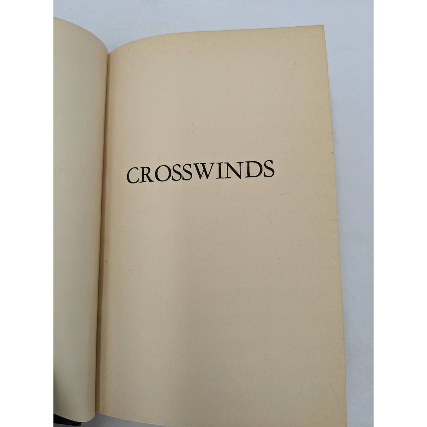 Crosswinds By Martha Cheavens Vintage Historical Novel Fiction WW2