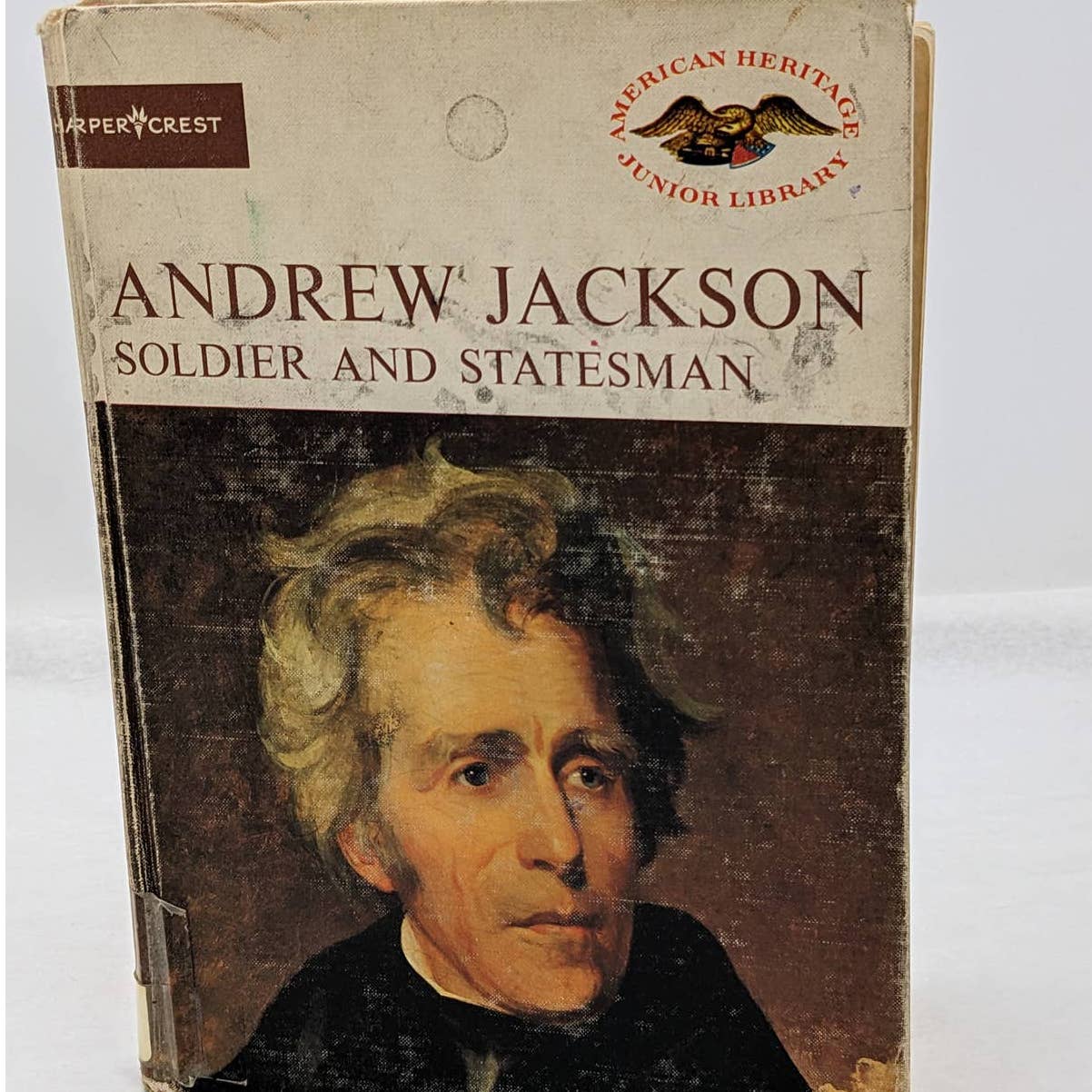 Andrew Jackson Soldier Statesman American Heritage Junior Vintage Childrens 1963