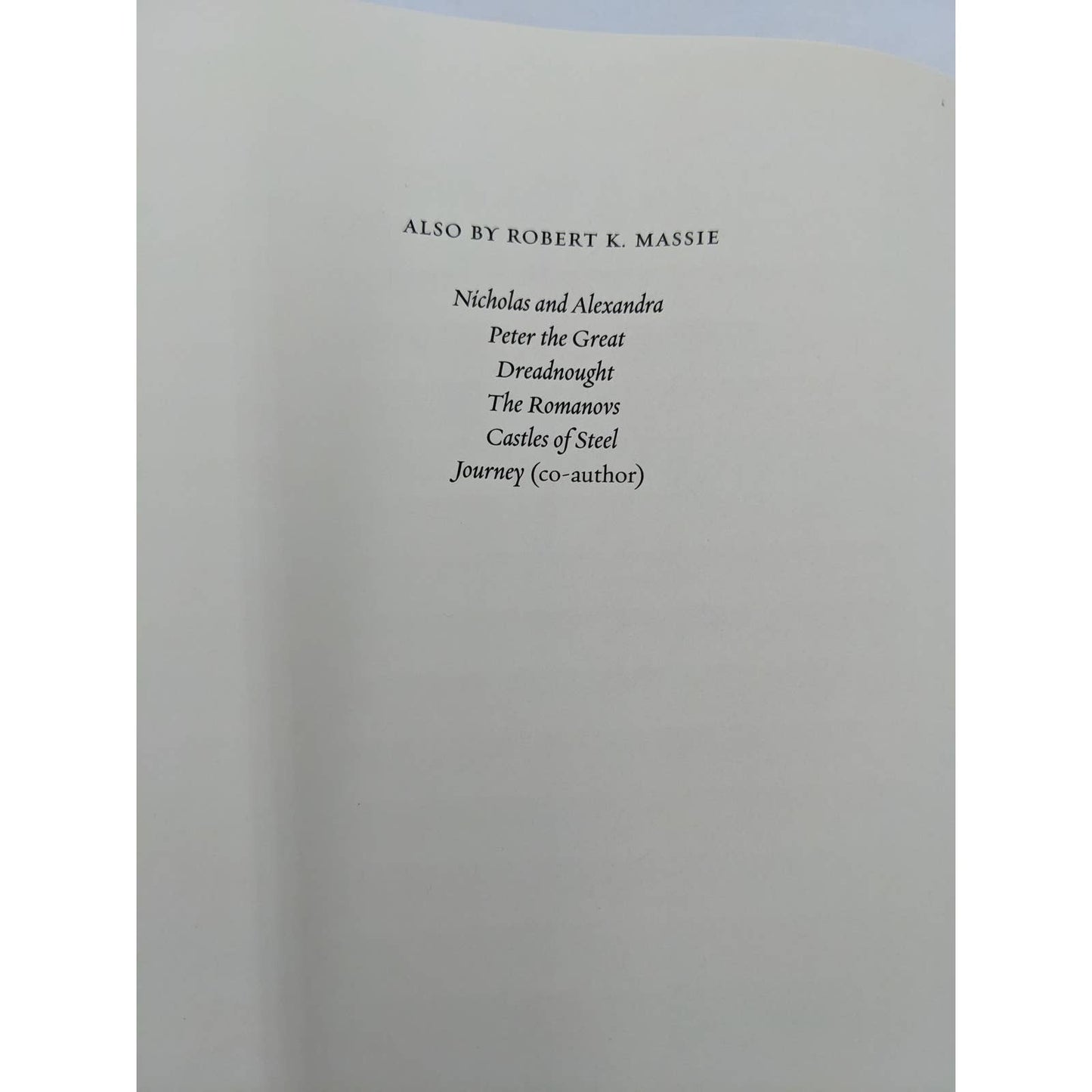 Catherine The Great Portrait Of A Woman By Robert K. Massie Biography Bestseller