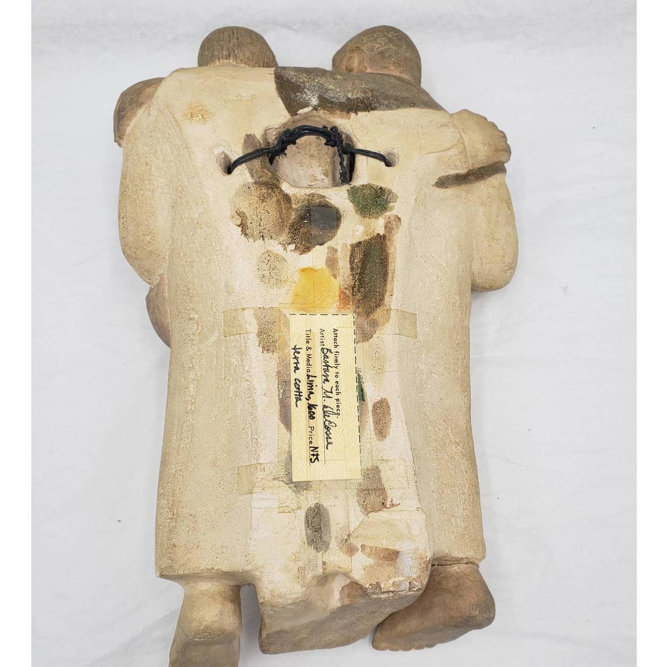 Hanging Original Artwork Terracotta Sculpture Lima Peru 1600 South America 15"