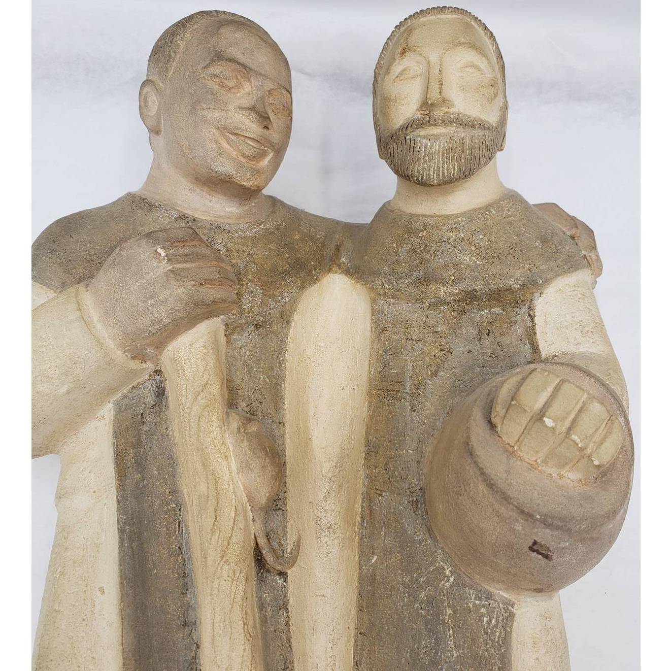 Hanging Original Artwork Terracotta Sculpture Lima Peru 1600 South America 15"