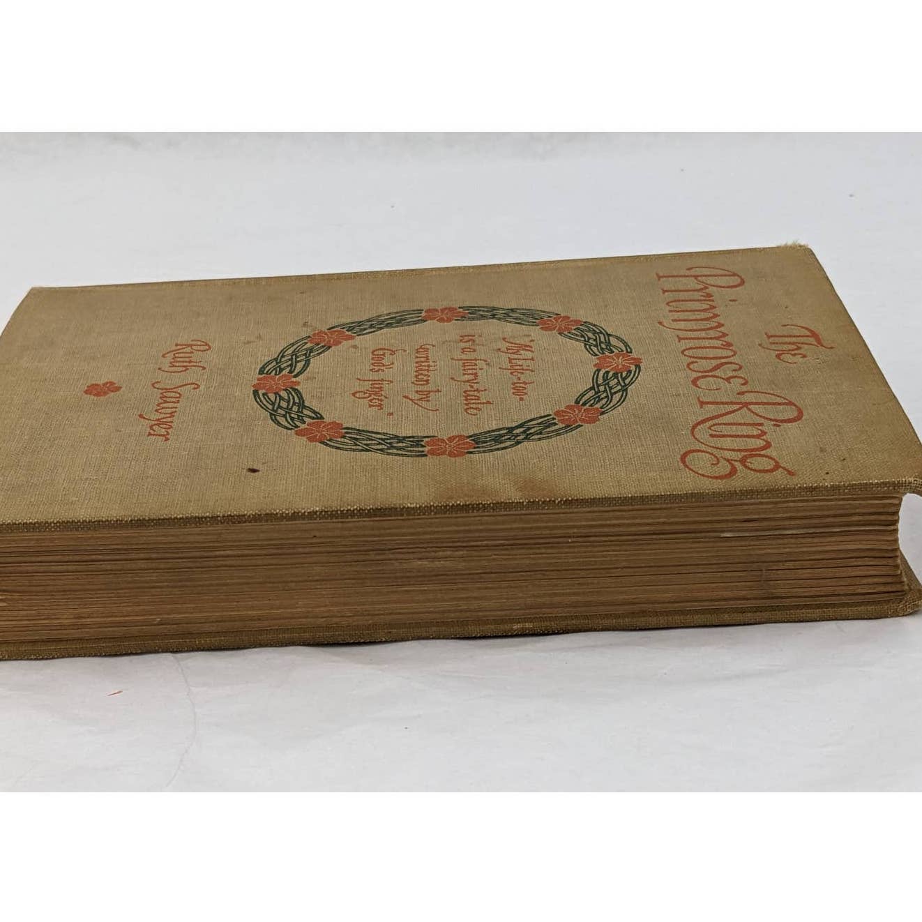 The Primrose Ring By Ruth Sawyer Antiquarian Book Novel Early Edition 1915