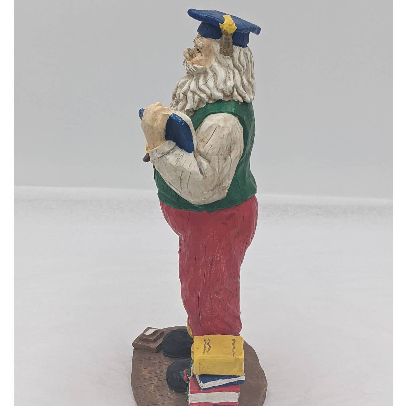 Vintage Santa Claus Checklist His List Naughty or Nice 10" Tall