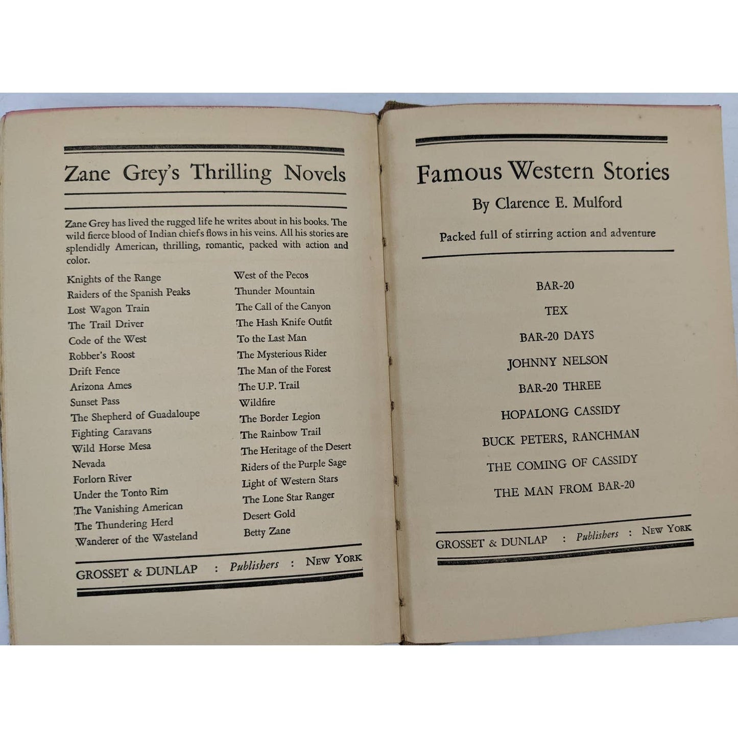 Moran Beats Back By William Macleod Raine Vintage Book Adventure Old West 1939
