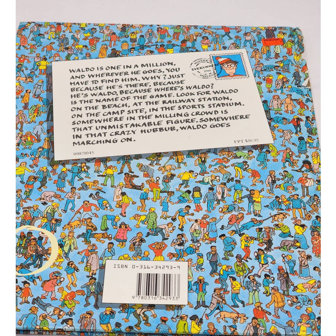 Wheres Waldro By Martin Handford Vintage Childrens Book First U.S. Edition 1987