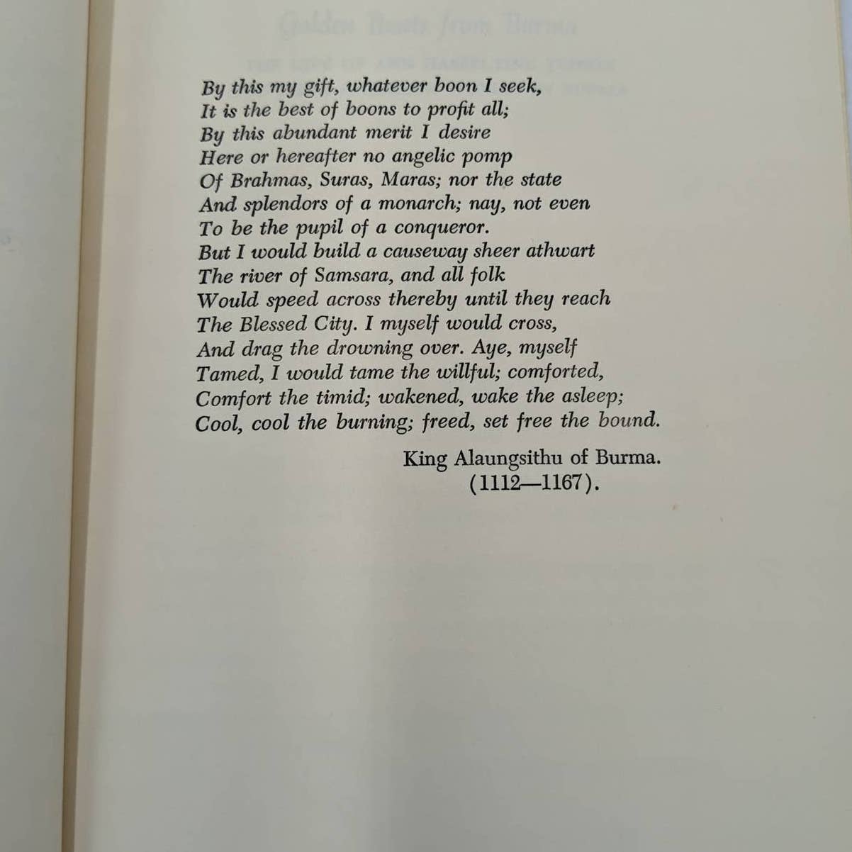 Golden Boats From Burma Life Ann Hasseltine Judson By Gordon Langley Hall 1961