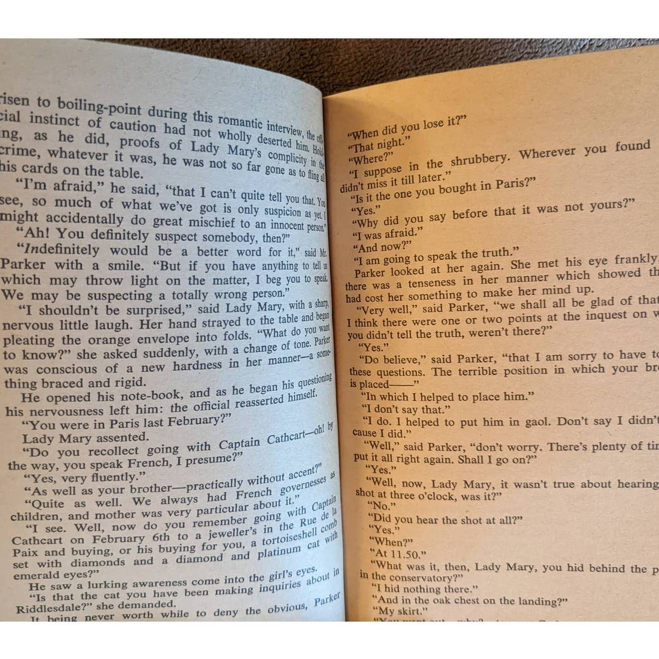 1966 Clouds Of Witness: Lord Peter Wimsey An Avon Mystery By Dorothy L. Sayers