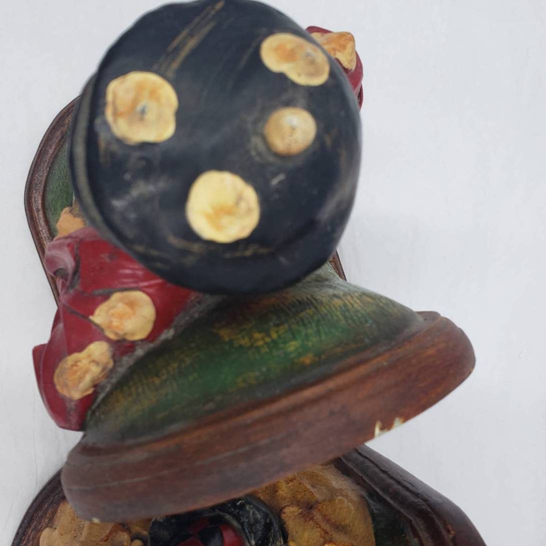 Peter Mook Golfer Book End "The Frustrated" Pair Set of Funny Whimsical Golfing