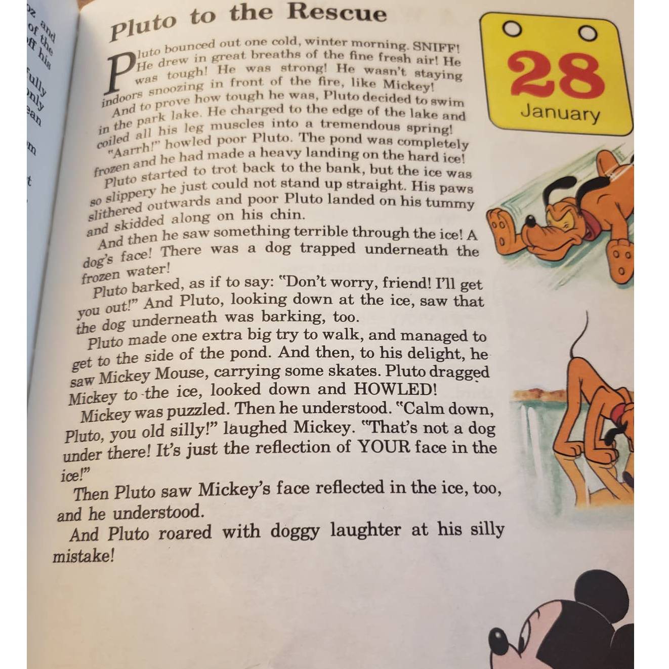 Vintage Walt Disney Story A Day For Every Day Of The Year Winter Bedtime Stories