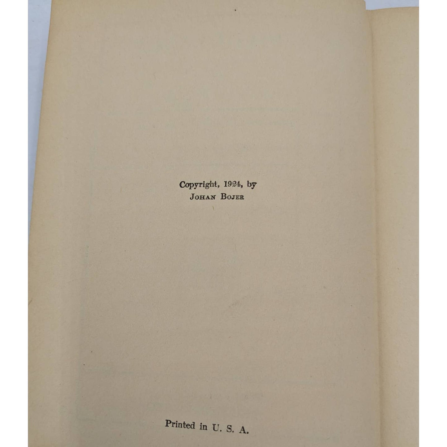 A Pilgrimage By Johan Bojer Antiquarian Vintage Novel 1924