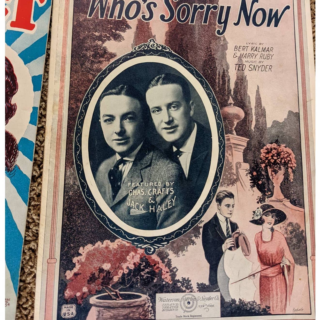 Vintage Sheet Music 1920s-1940s Lot Of 5 Forever And Ever, My Pet, Little Carol