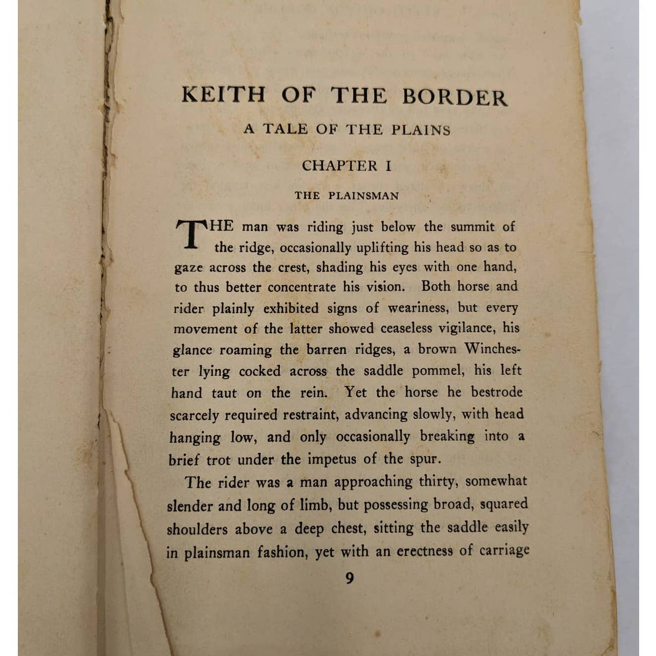 Keith Of The Border A Tale Of The Plains By Randall Parrish Antiquarian 1910