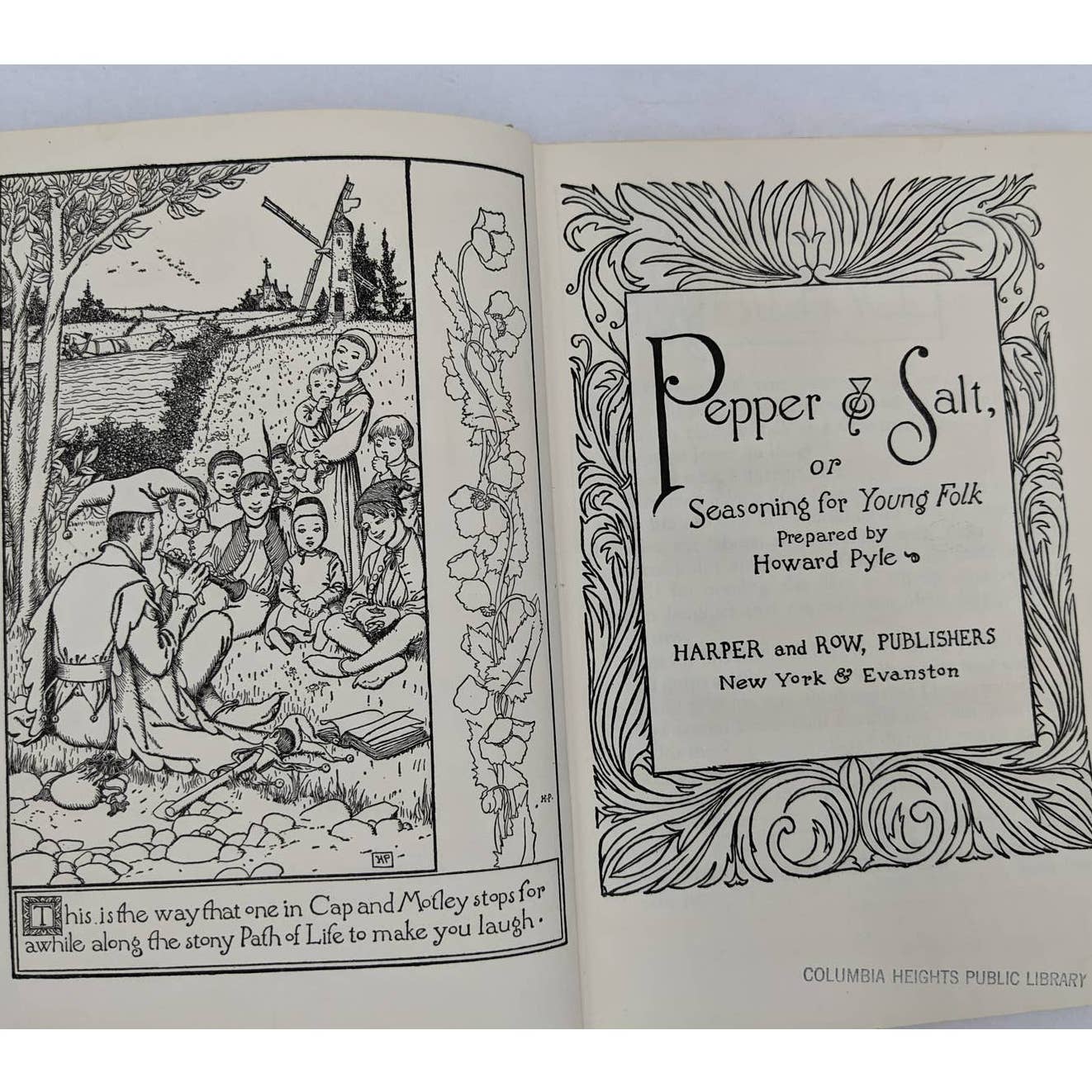 Pepper And Salt Or Seasoning For Young Folk By Howard Pyle Antiquarian 1913
