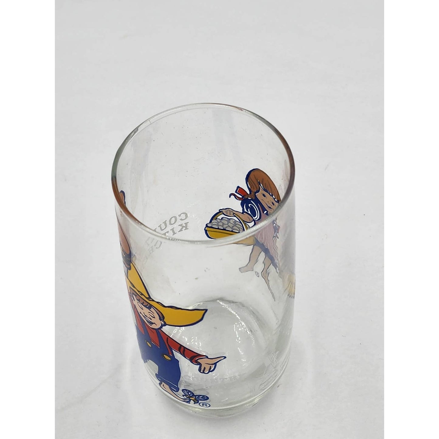 Pepsi Country Kitchen Country Gal Country Boy Vintage Collector Drinking Glass