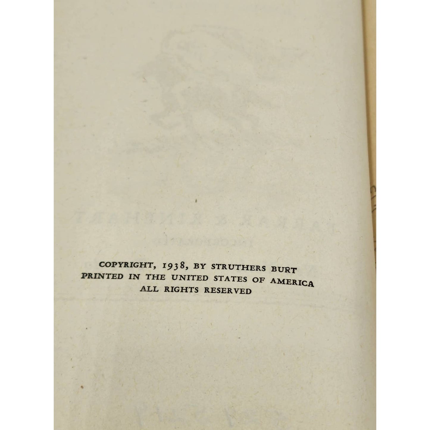 Powder River Let 'er Buck By Struthers Burt Rivers War Edition Book Vintage 1938