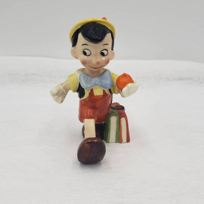 Goebel Pinocchio Germany Walt Disney Character Figurine Walking w/Apple