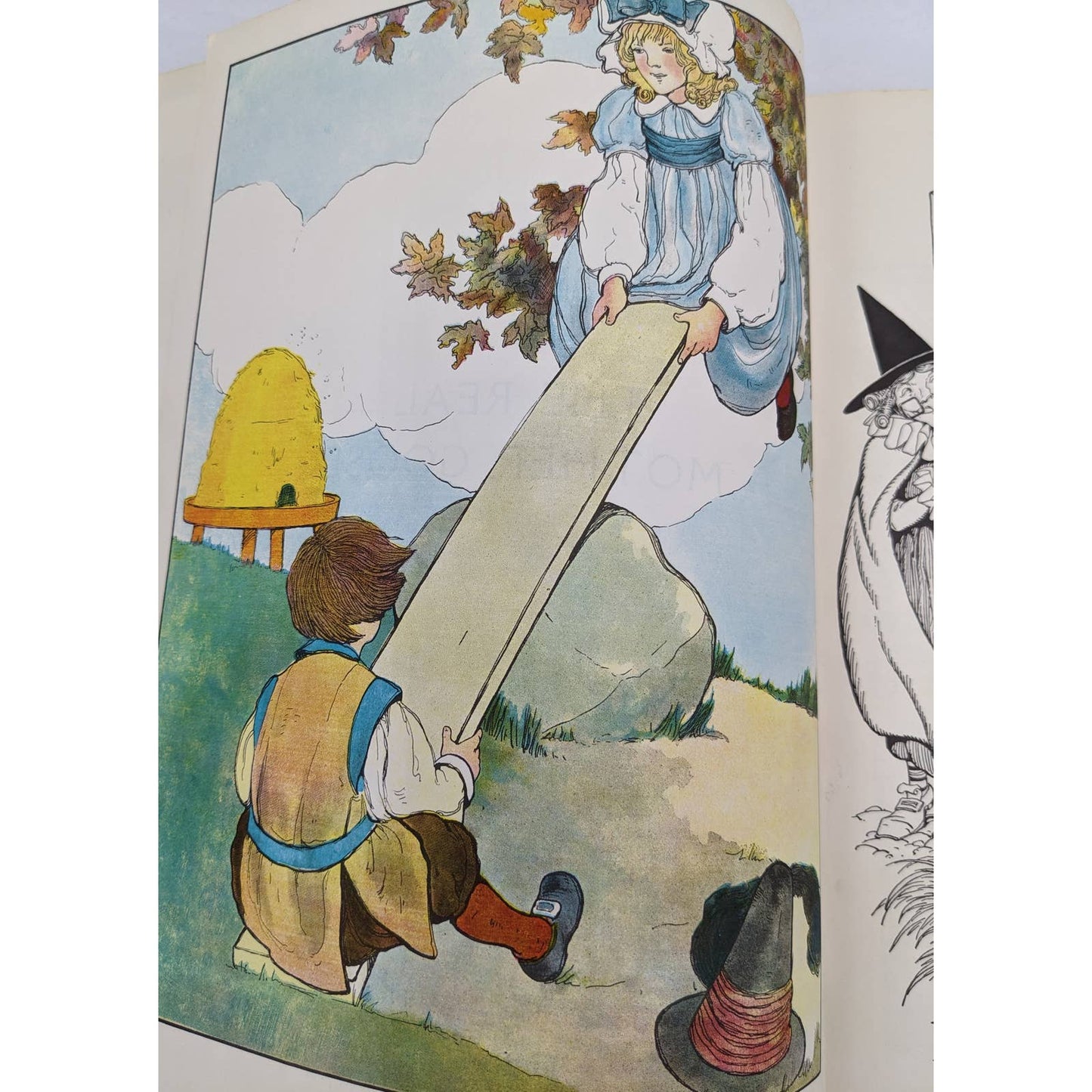 The Real Mother Goose Illustrated Blanche Fisher Wright Vintage Childrens 1944