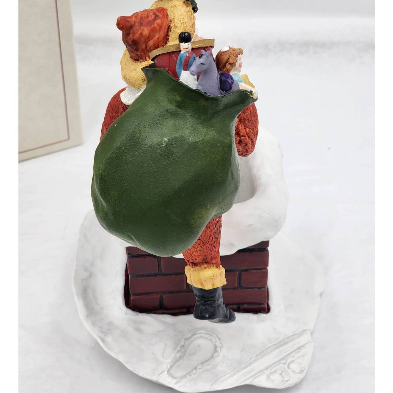 Night Before Christmas Hallmark 1987 Santa Chimney Special Delivery Duane Unruh