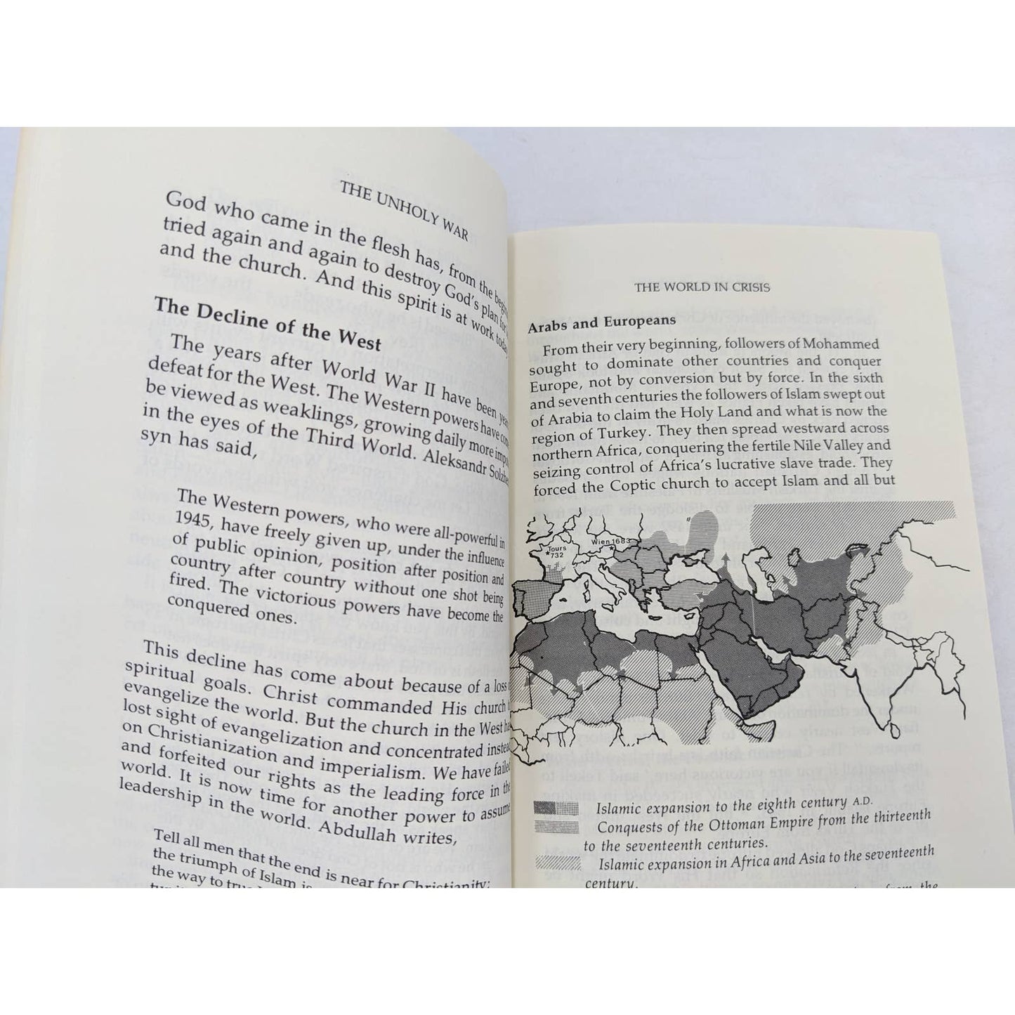 Unholy War By Marius Baar Armageddon End Times AntiChrist Prophecy Vintage 1980