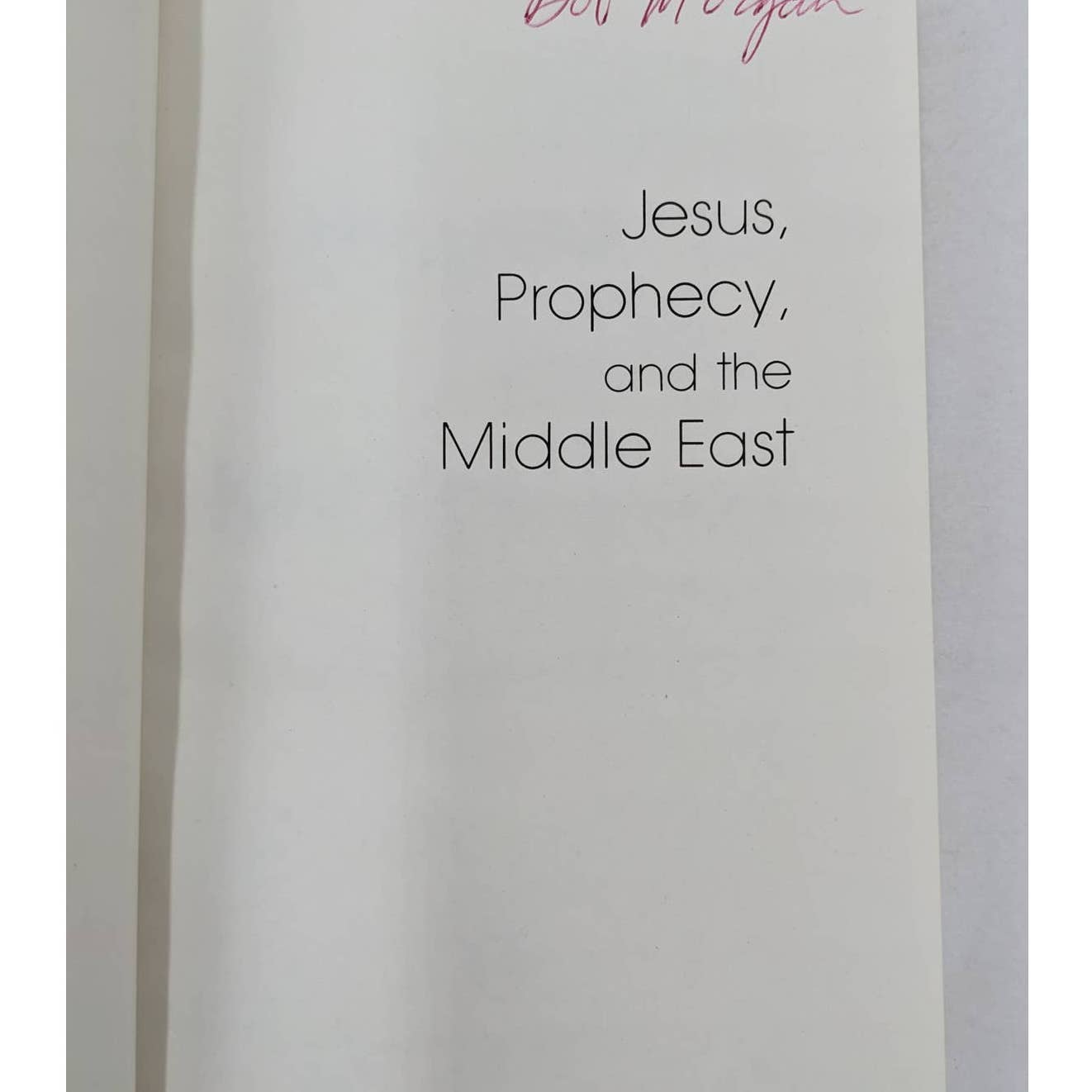 Jesus, Prophecy, And The Middle East By Dr. Anis A. Shorrosh Vintage Paperback