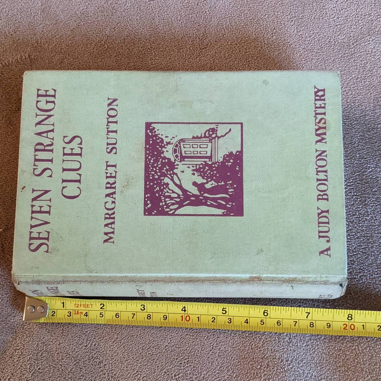 Vintage 1932 Seven Strange Clues:  A Judy Bolton Mystery By Margaret Sutton