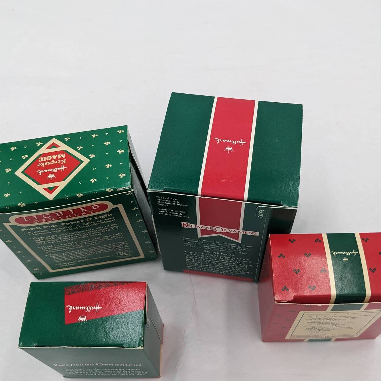 Hallmark Ornaments Vintage St Nicholas Snowman Cool Juggler Keepsake With Boxes