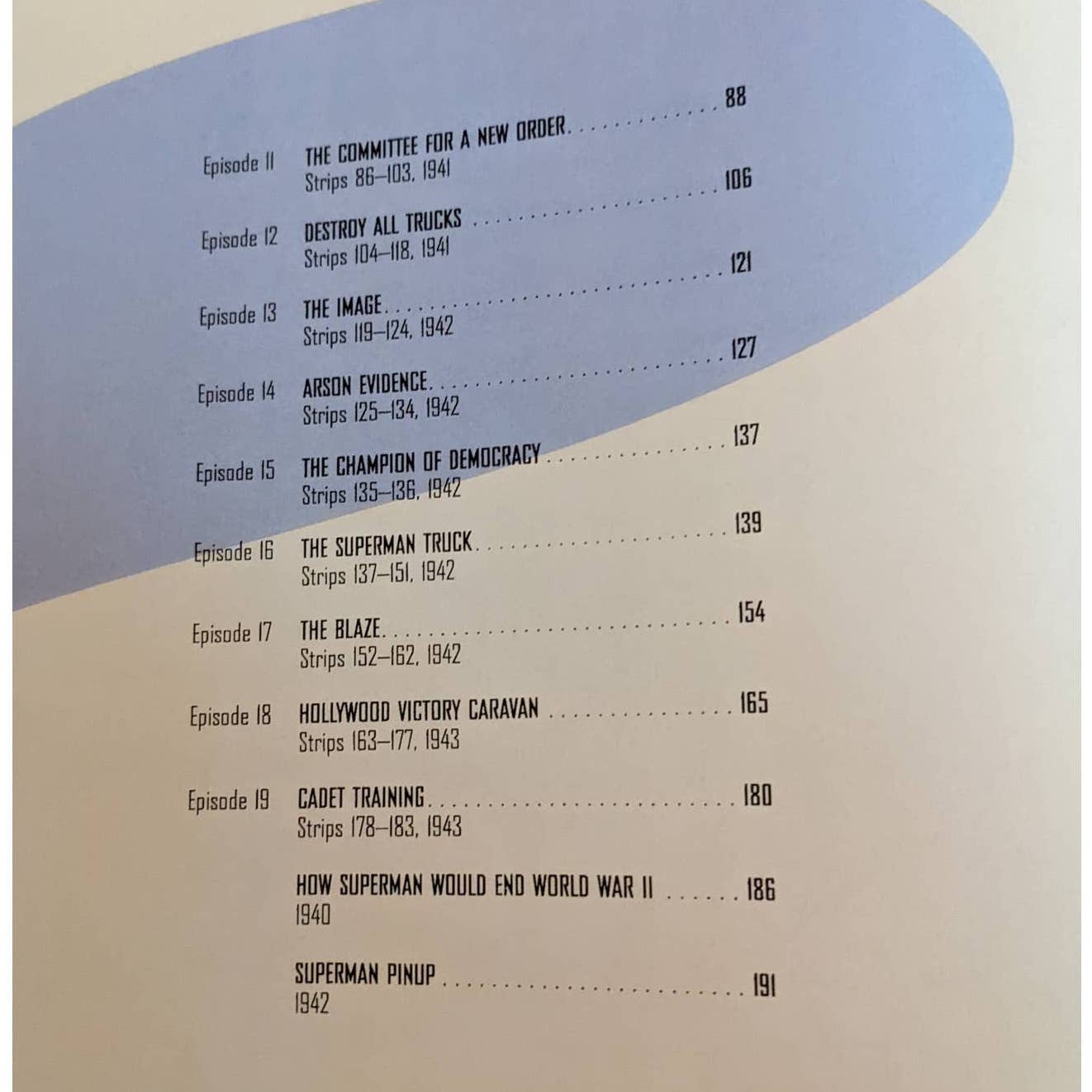 Superman Sunday Classics Strips I-183. 1939-1943