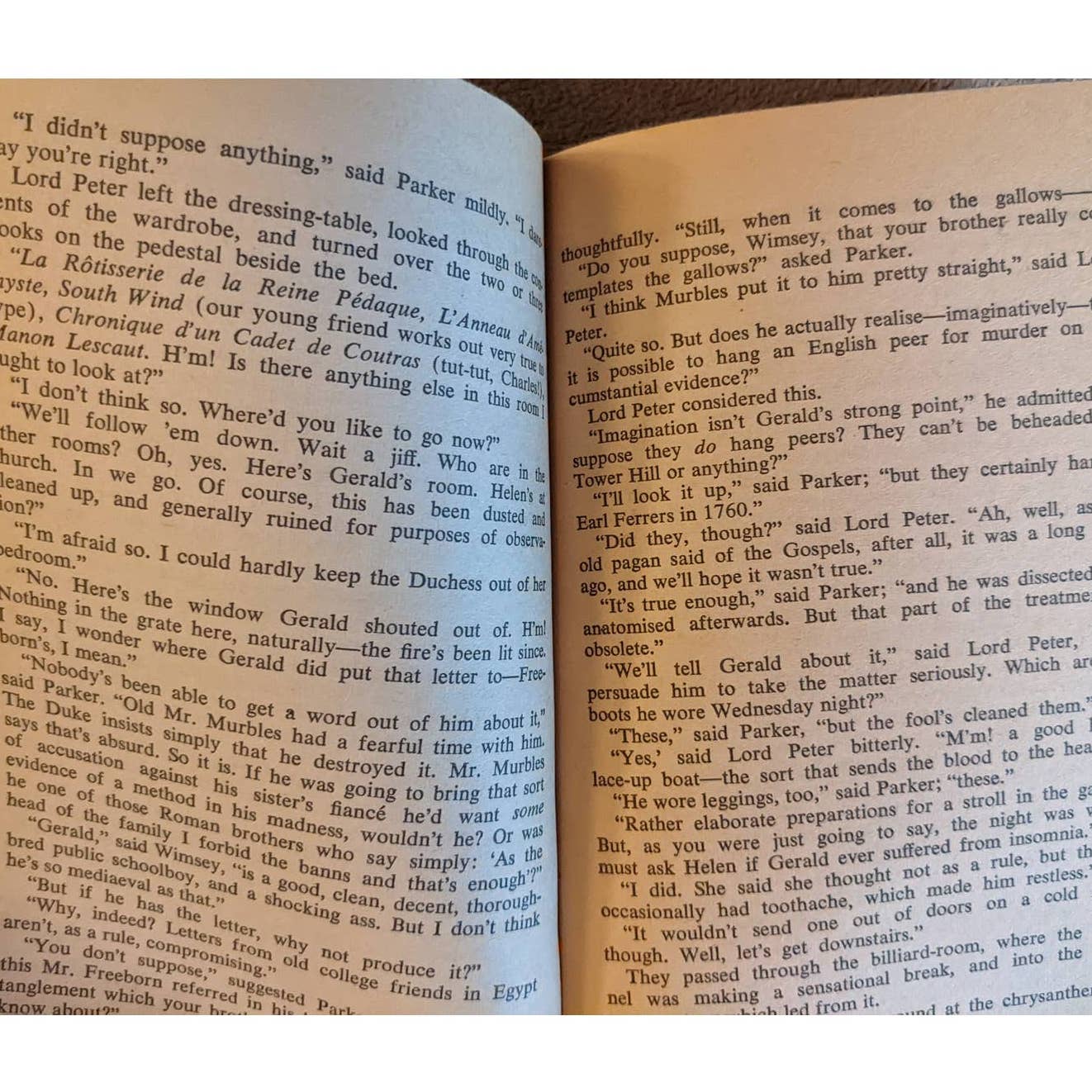 1966 Clouds Of Witness: Lord Peter Wimsey An Avon Mystery By Dorothy L. Sayers