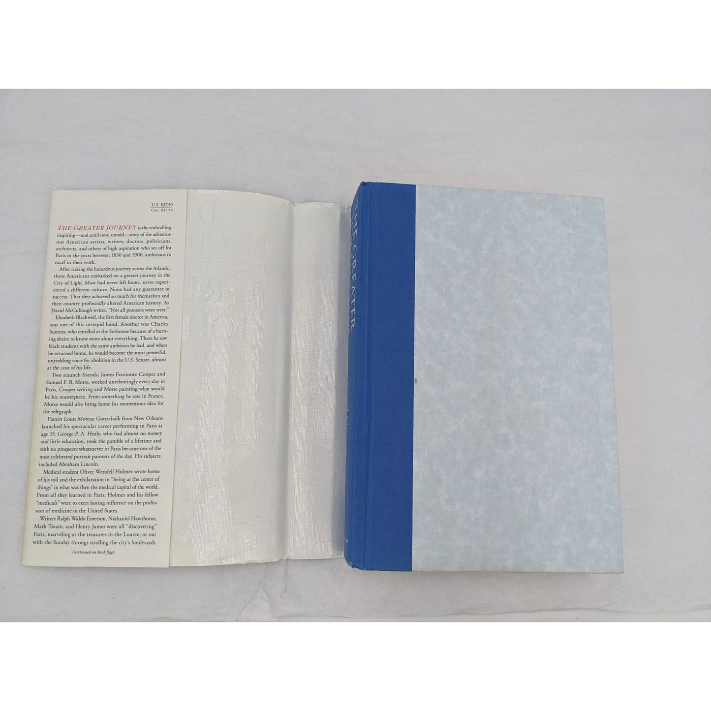 The Greater Journey Americans in Paris By David McCullough Hardcover