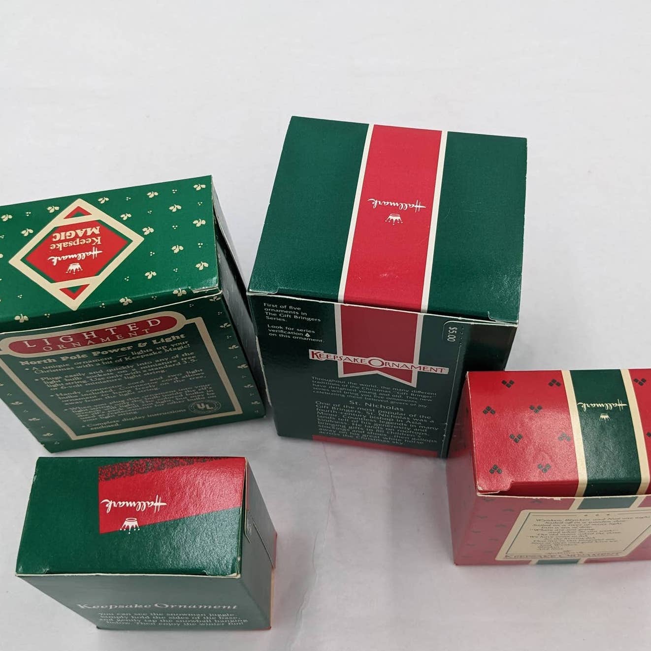 Hallmark Ornaments Vintage St Nicholas Snowman Cool Juggler Keepsake With Boxes