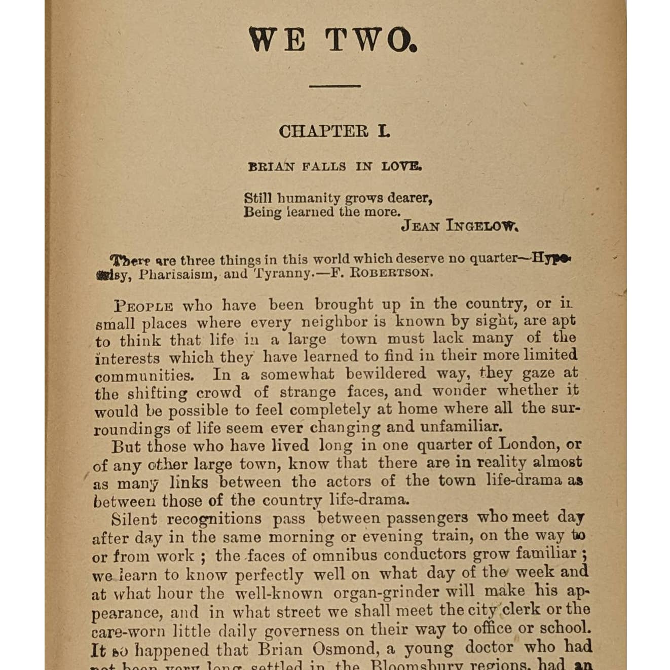 We Two By Edna Lyall Novel Book Antiquarian