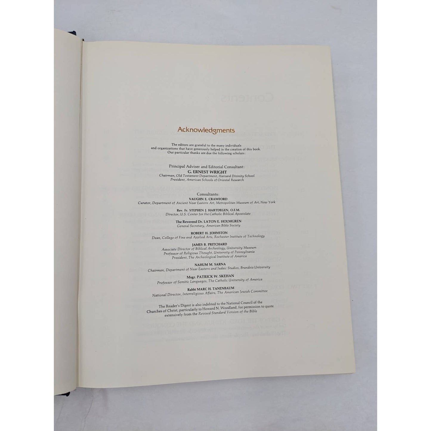 Great People Of The Bible And How They Lived Readers Digest 1974