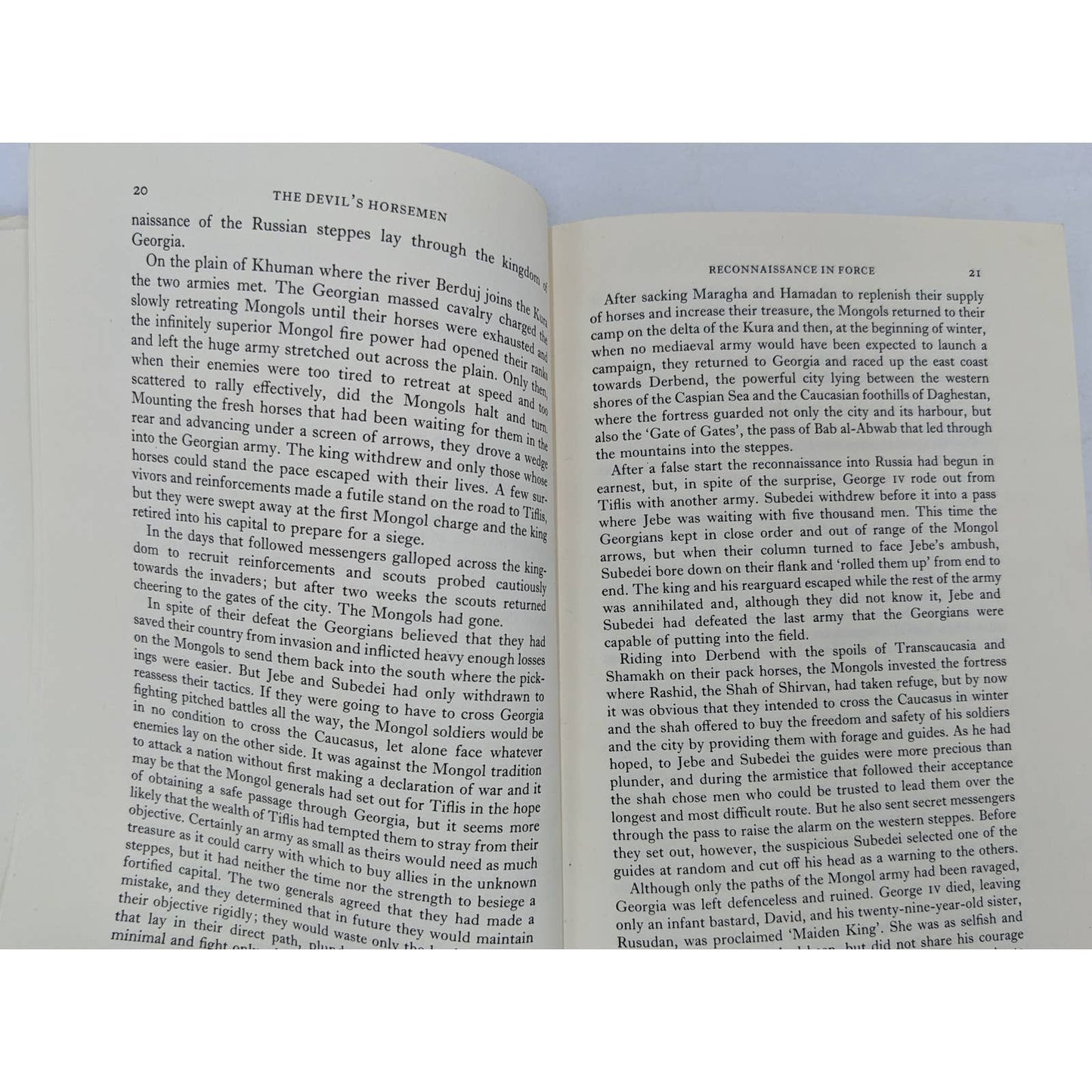 The Devils Horsemen The Mongol Invasion Of Europe By James Chambers Vintage 1985