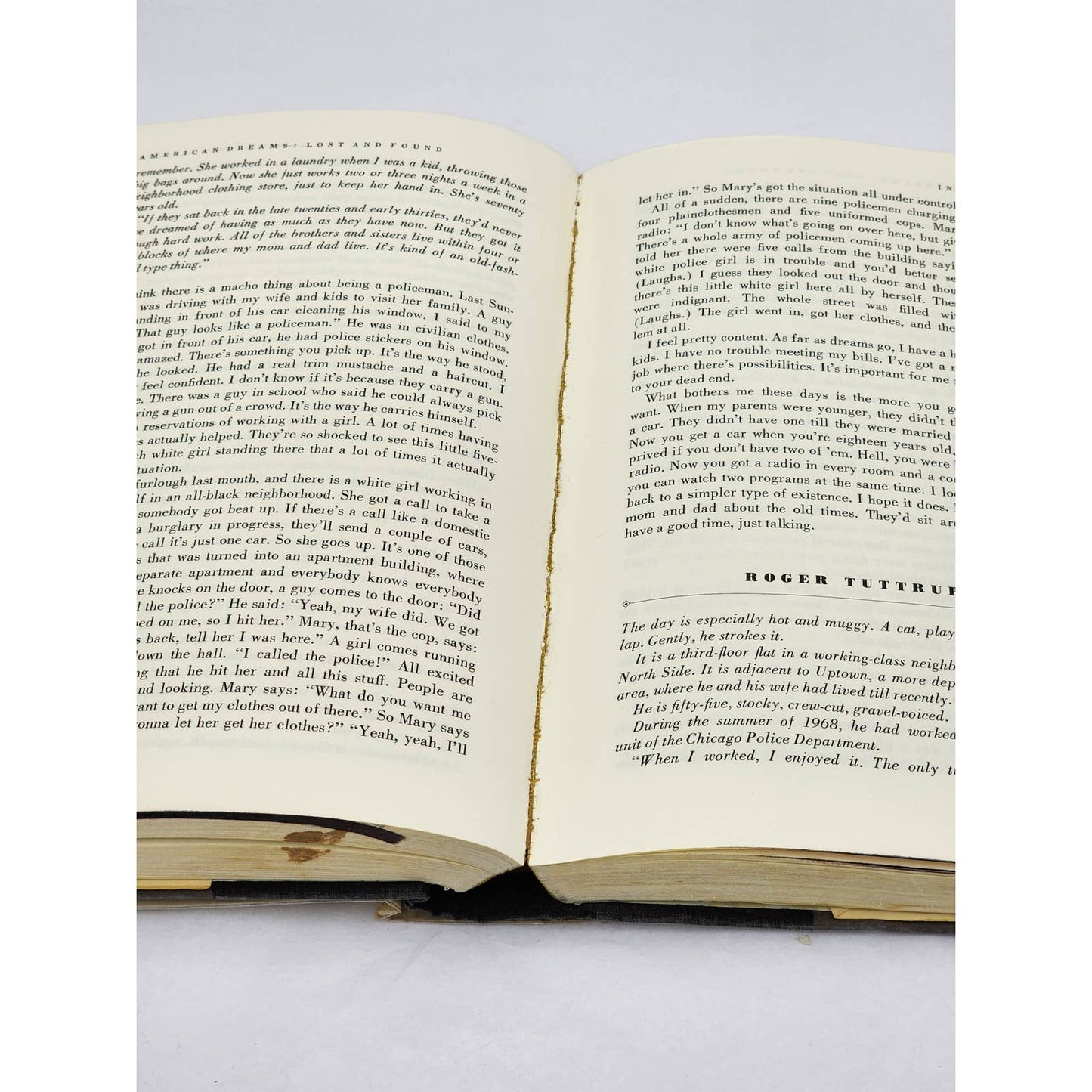 American Dreams Lost & Found By Studs Terkel First Edition Vintage 1980